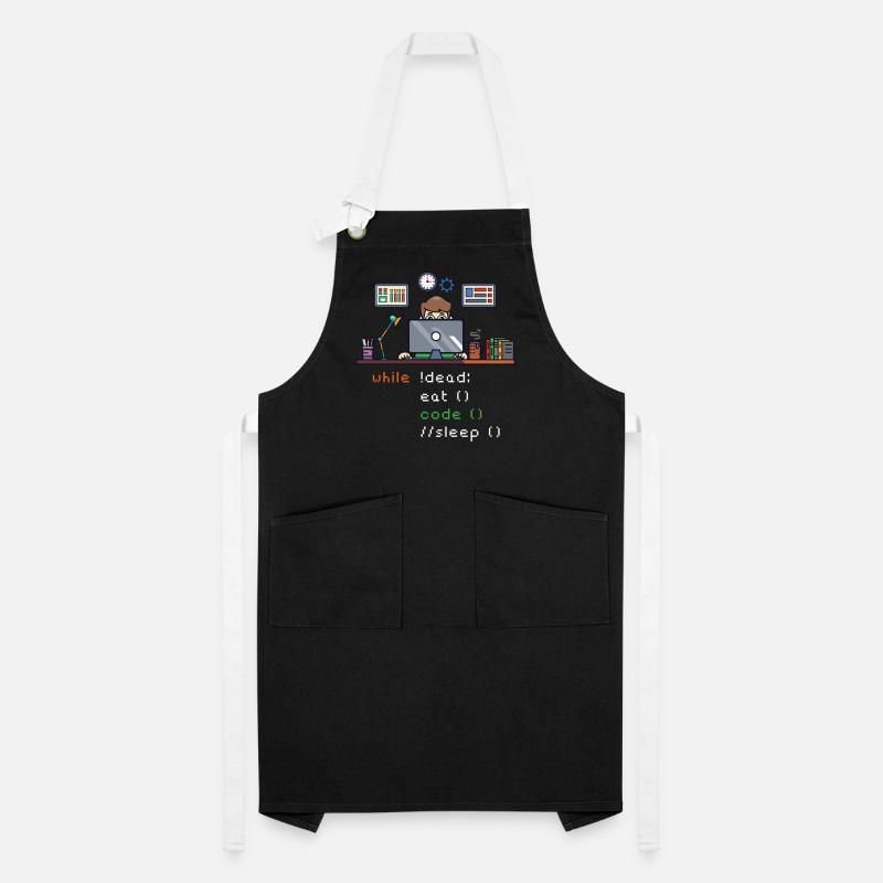 Computer Science Python P... Programmers & Nerd Artisan Apron