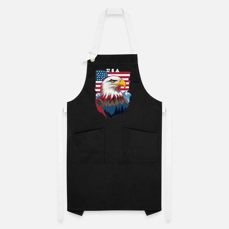 Bald eagle Artisan Apron