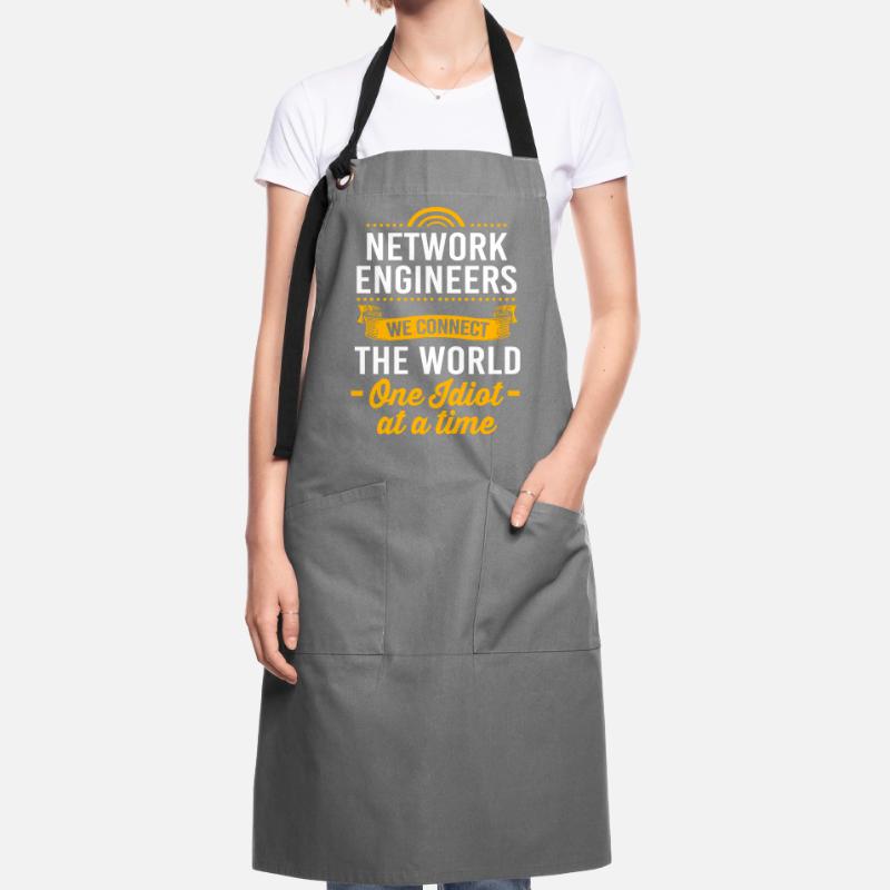 Network Engineer Programmer Computer Scientist Artisan Apron