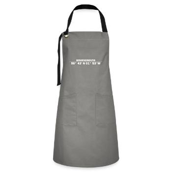 Coordonnées de Bournemouth - Tablier contrasté - gris/noir - Devant - Zoe (177cm)