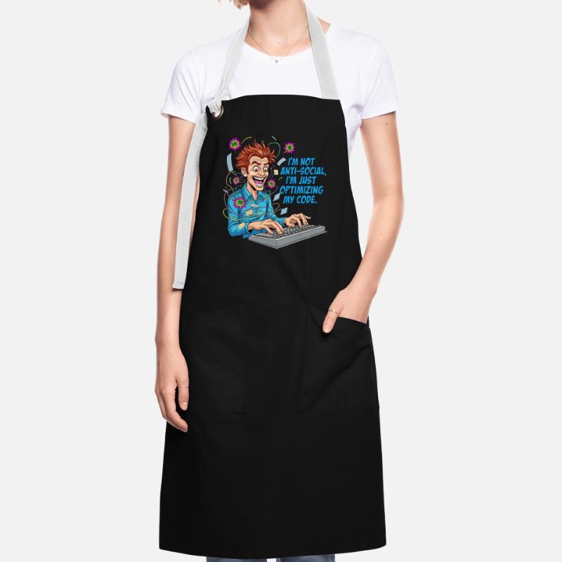 Code Optimizer : antisocial ? Juste du codage ! Tablier contrasté