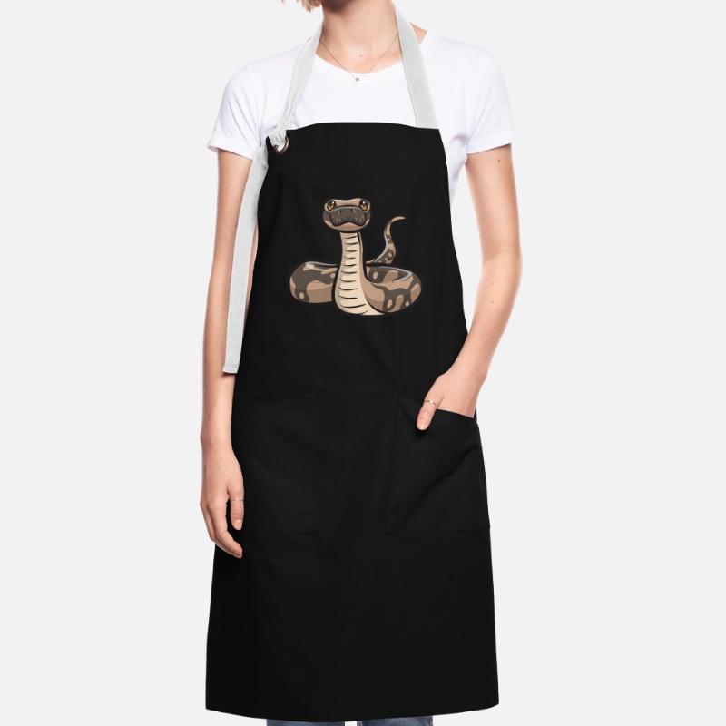 Ball Python Snake King Python Tablier contrasté