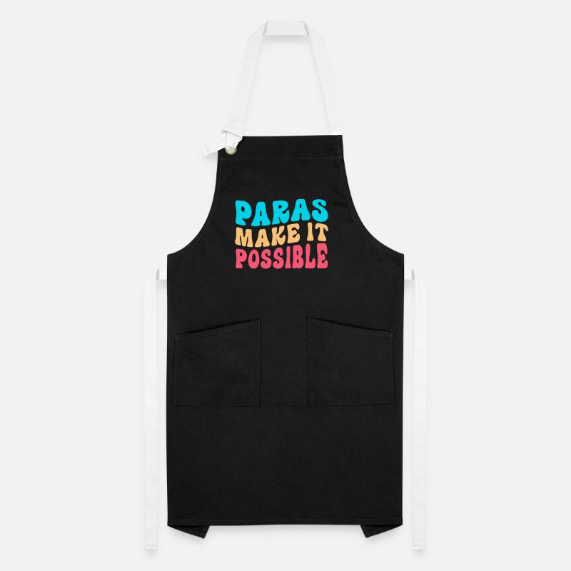 Paraprofessional Paraeducator Teacher Assistant Artisan Apron