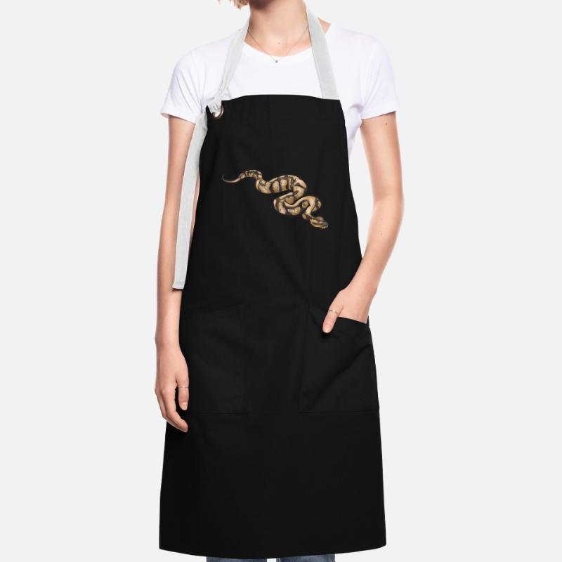 Ball Python Snake King Python Tablier contrasté