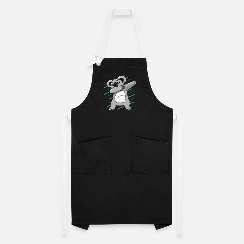 Dabbing dab Koala Bär Dab Geschenk Geburtstag Kontrastschürze