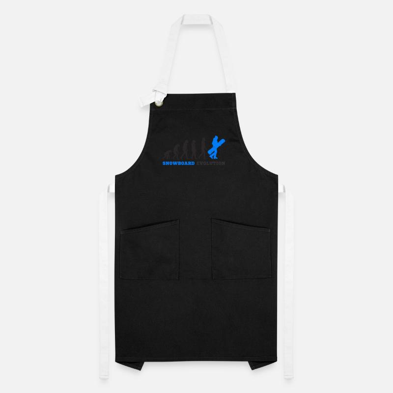 Snowboard snowboarder evolution Tablier contrasté