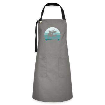 Parkour - Artisan Apron - grey/black - Front - Zoe (177cm)