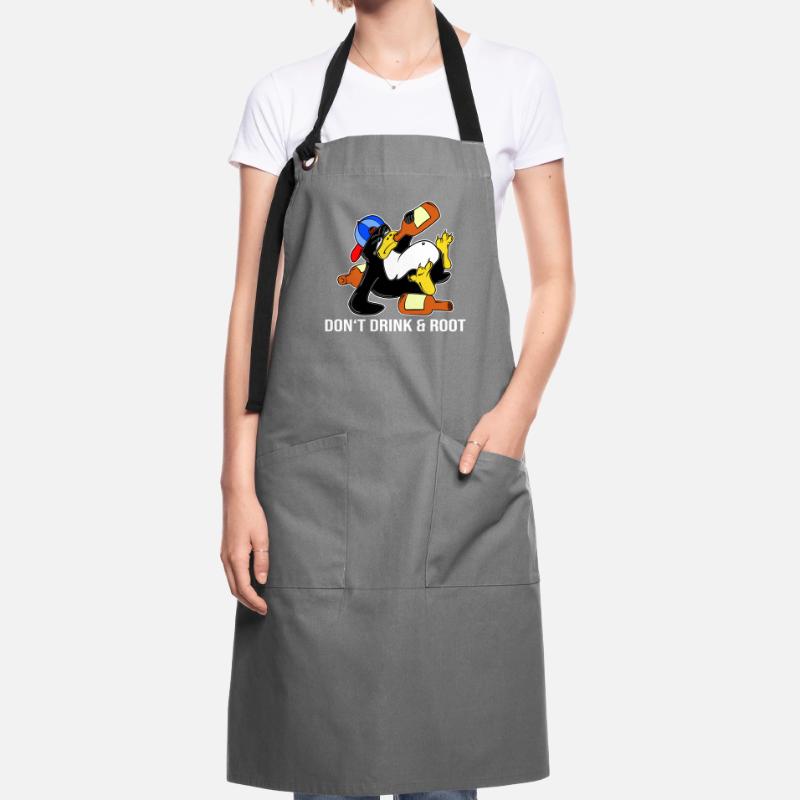 Linux Pinguin Sudo Admin Lustig Informatik PC Nerd Kontrastschürze