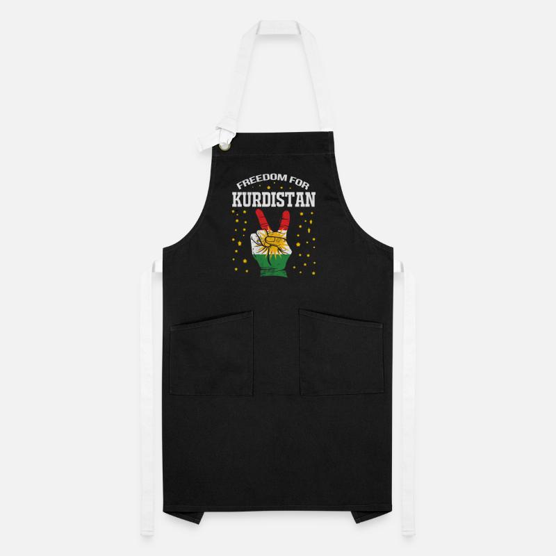 Kurdistan Kurds Kurds gift azadi rojava iraq Artisan Apron