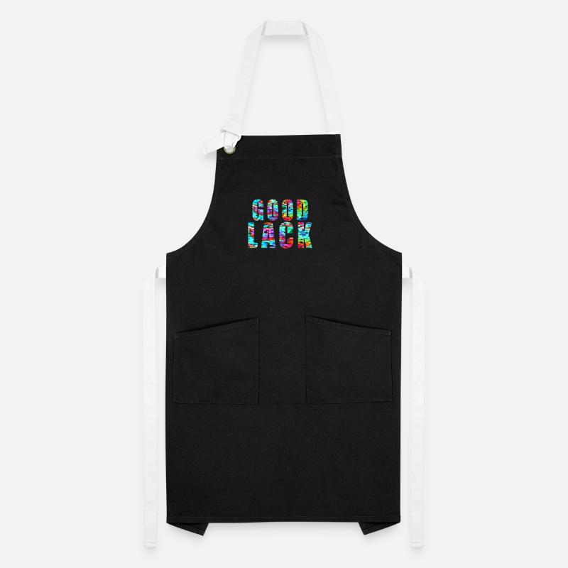 GOOD LACK -Painter Saying Artisan Apron