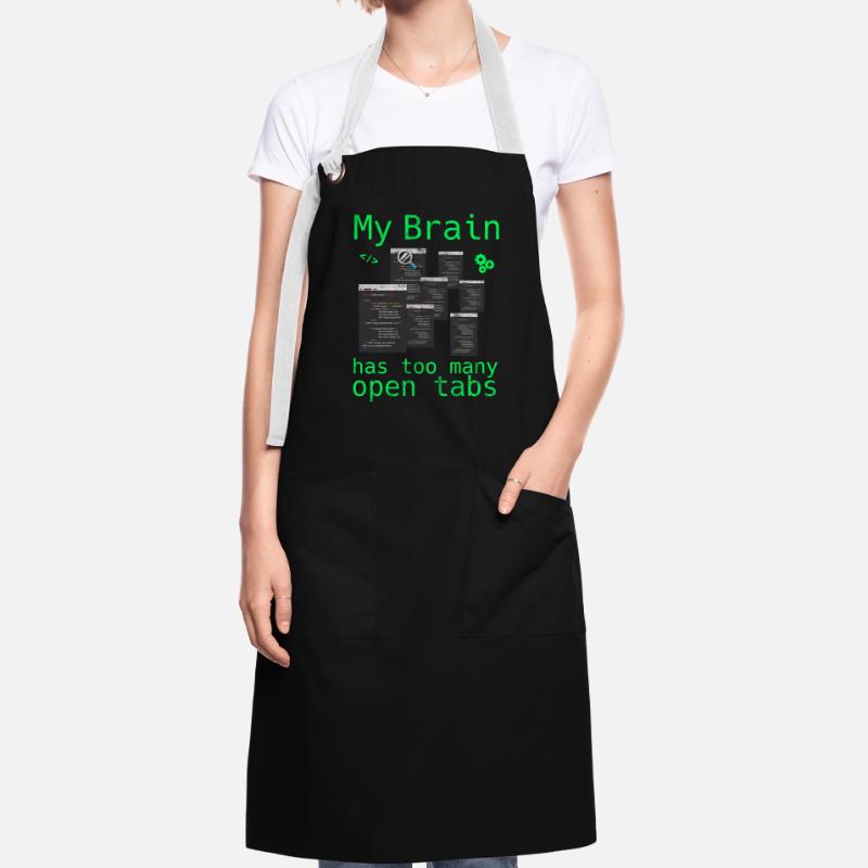 Computer Science Hacker Programmer Binary Pc Computer Artisan Apron
