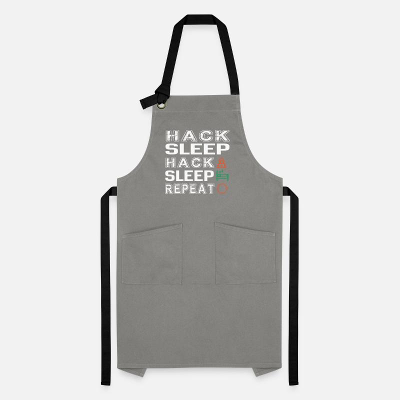 Hacker Hacking Programming Computer Artisan Apron