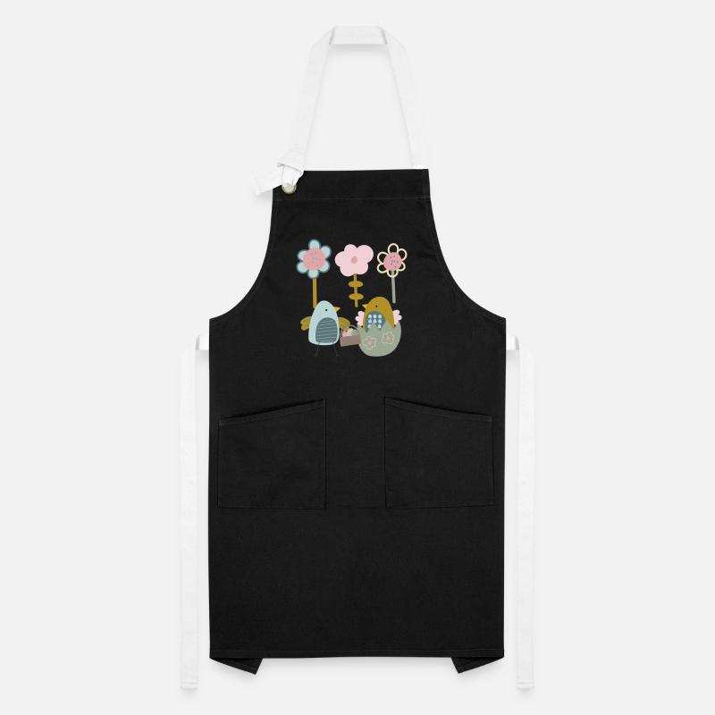Easter Chick Spring Spring Flowers Nature Spring Artisan Apron