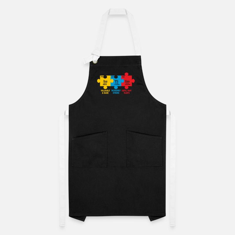 Autism Awareness elements Artisan Apron