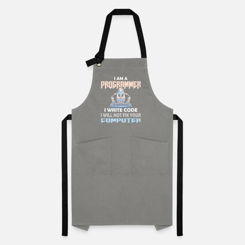 PROGRAMMER CODER HACKER Artisan Apron
