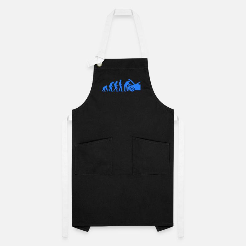 Tuning Evolution Car Tuner Gift Monkey Human Artisan Apron