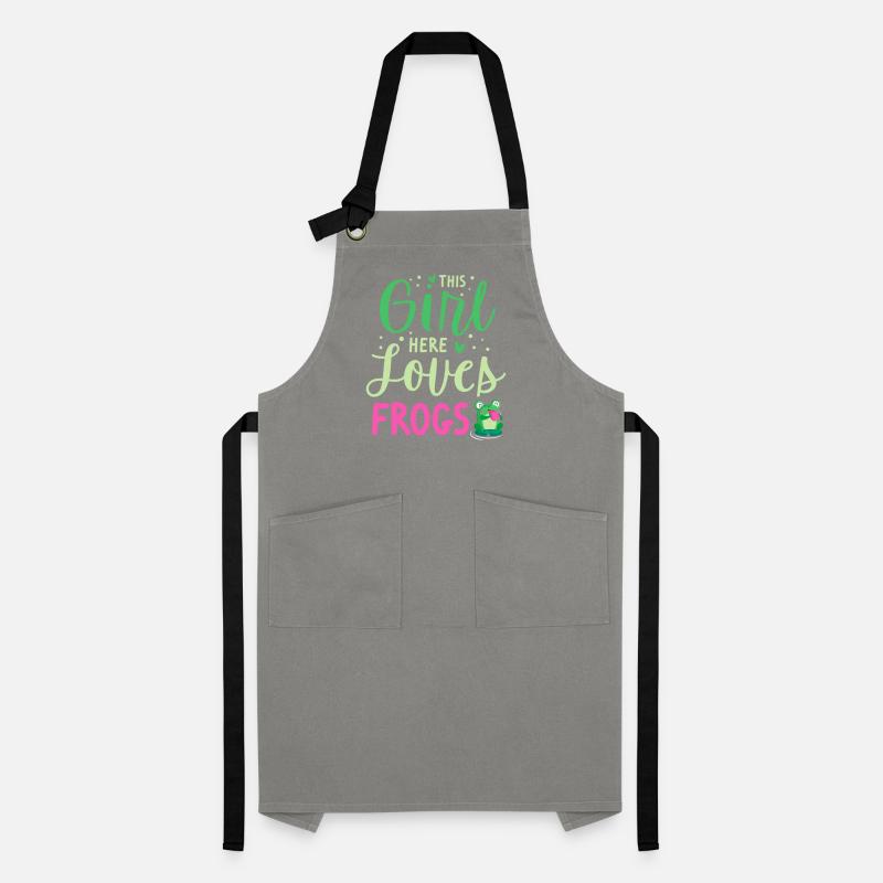 Frog Tshirt Toad Tadpole Tree Frog Frog Artisan Apron