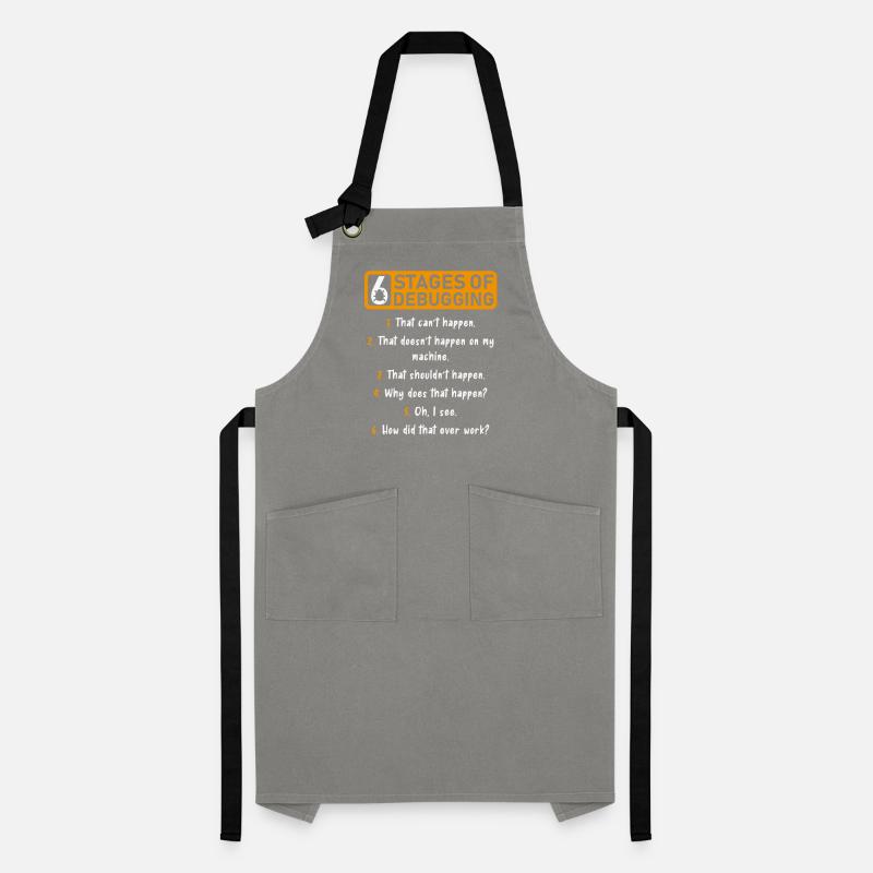 6 Levels of Debugging Software Developer Artisan Apron