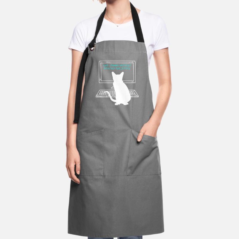 Cat Owner Programmer Coder Computer Scientist Artisan Apron