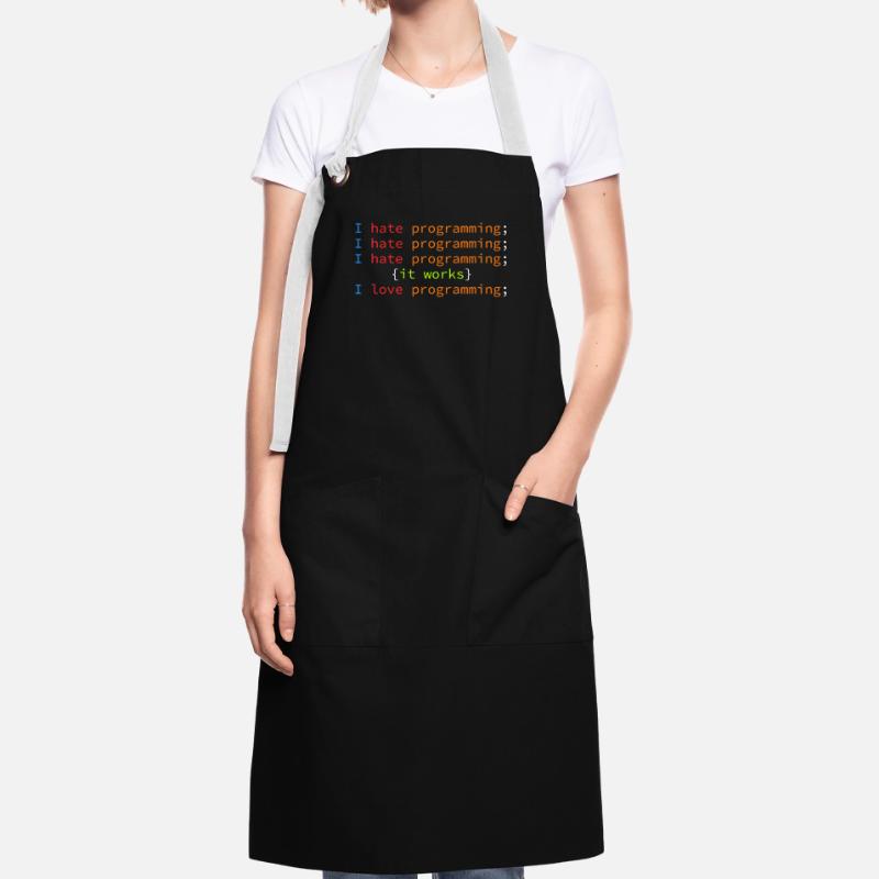 Code Debugging Joke Hate Programming Coder Artisan Apron