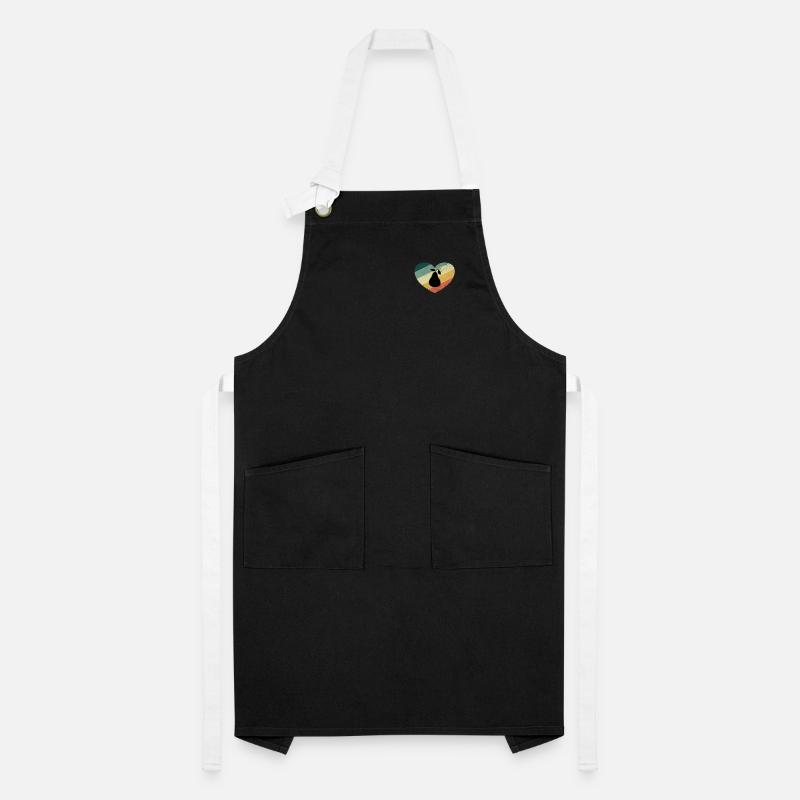 Pear Fruit Fruit Pear Heart Retro Gift Artisan Apron