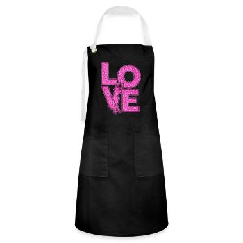 Figure skating - Artisan Apron - black/white - Front - Zoe (177cm)
