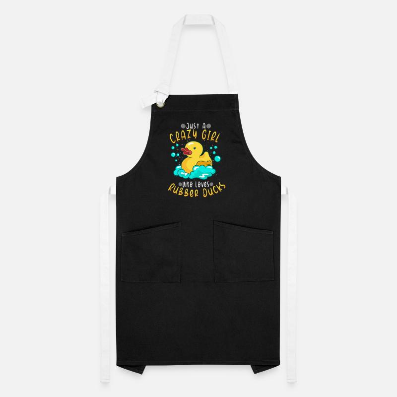 Rubber Duck Ducks Bird Hunt Duck lover Gift Idea Kontrastschürze