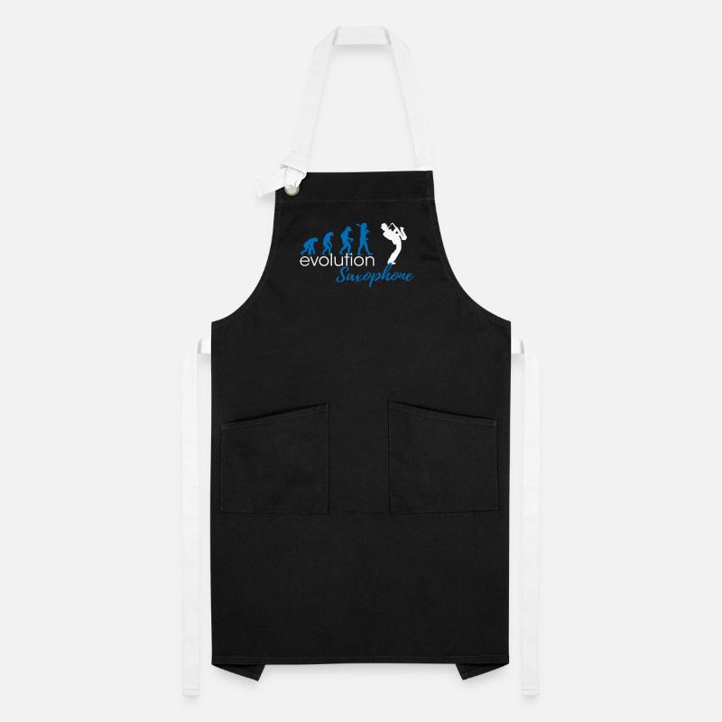 Saxophone Evolution Artisan Apron