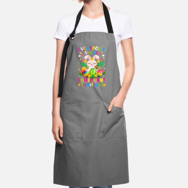 Easter Easter Easter Eggs Artisan Apron