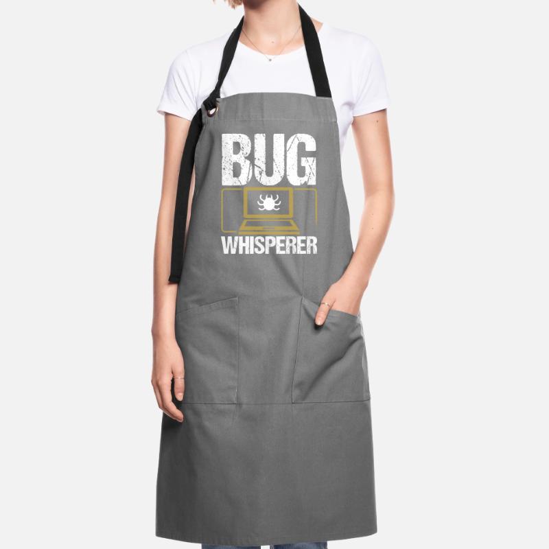 QA Engineering Code Tester Bug Quality Assurance Kontrastschürze
