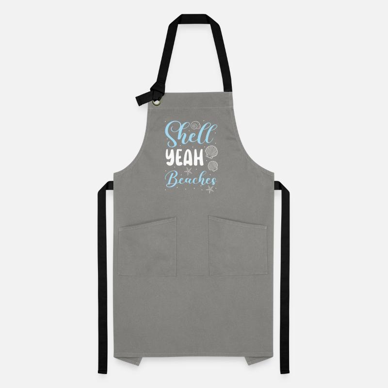 Shell Yeah Beaches Beachcombing Beachcomber Artisan Apron