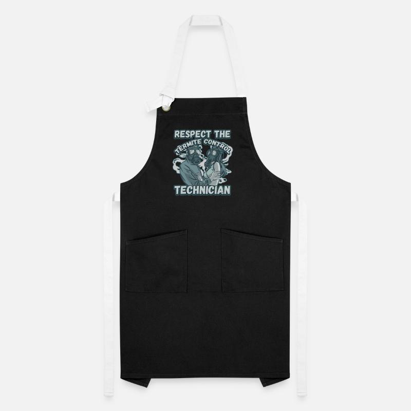 Respect The Termite Control Technician for a Bug Artisan Apron