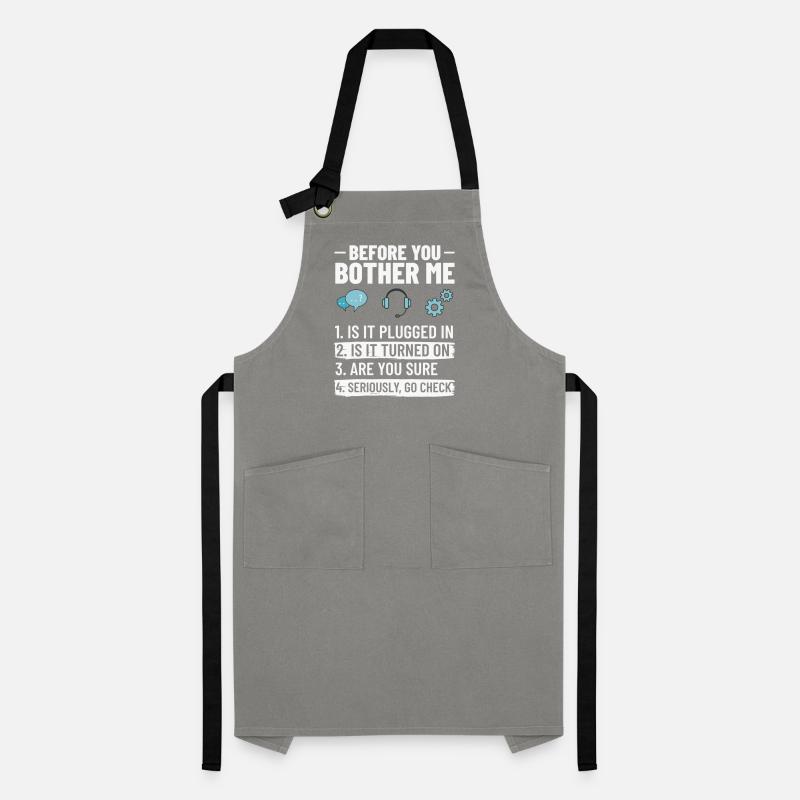 Tech Support IT Technical Assistance Helpdesk Artisan Apron