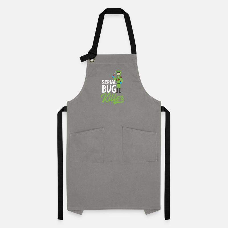 Bug Exterminator Serial Bug Killer Artisan Apron