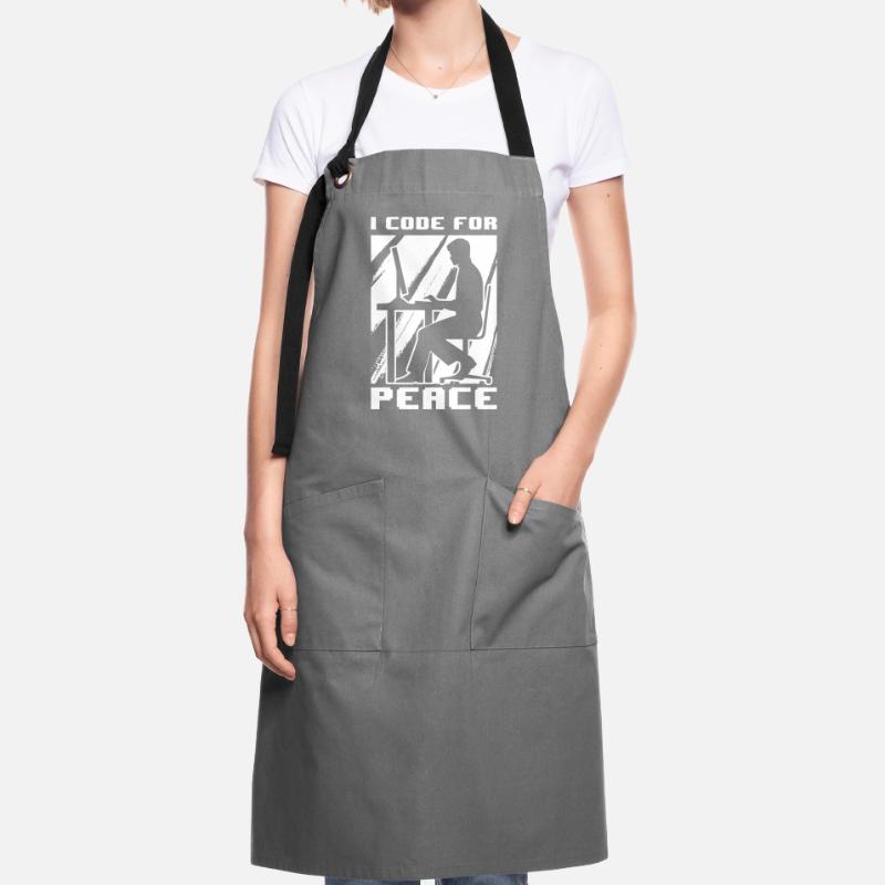 Programmierer Coder Software Entwickler Kontrastschürze