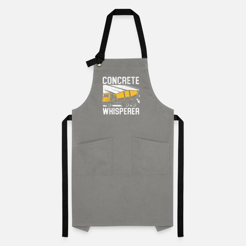 Concrete Whisperer Profession Construction Worker Artisan Apron