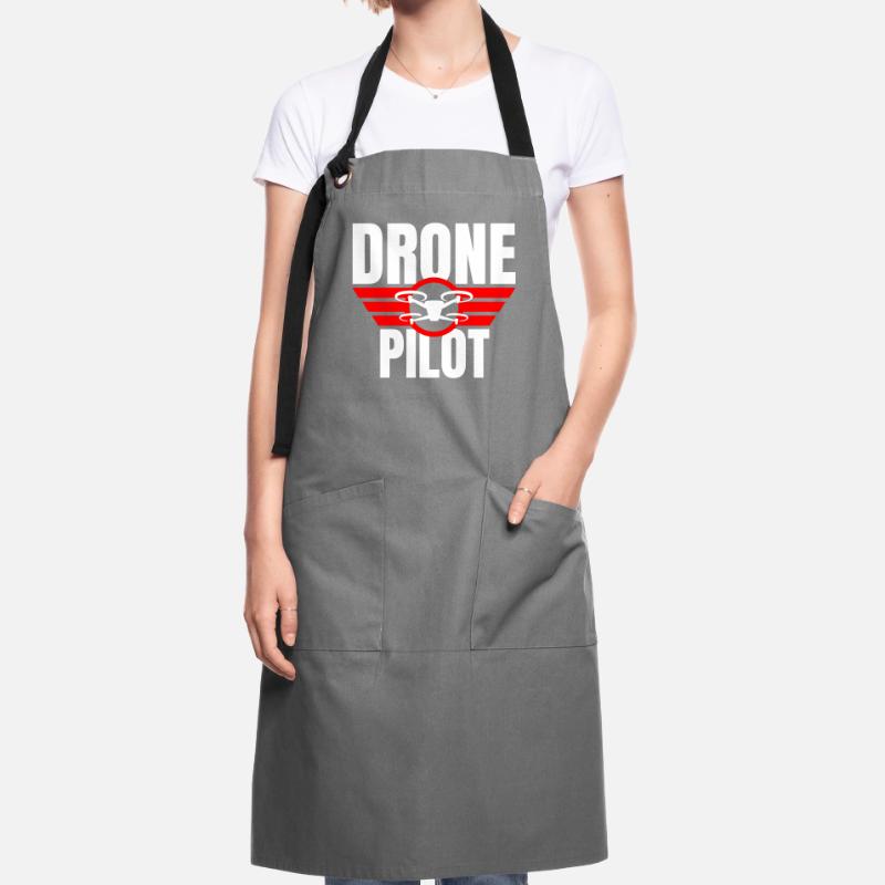Drone Drone Pilot Drone Operator Quadcopter Artisan Apron