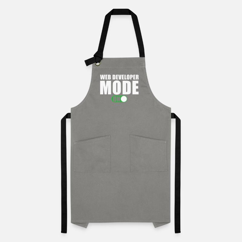 Web Developer Mode On Artisan Apron