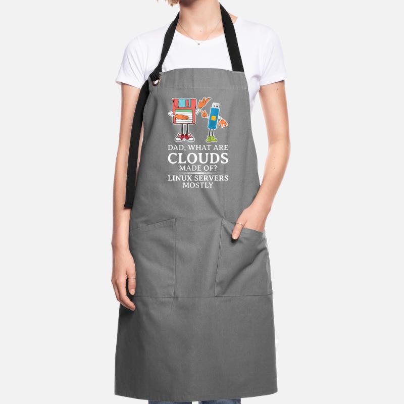 Cloud Computing Informatik Tech Kontrastschürze