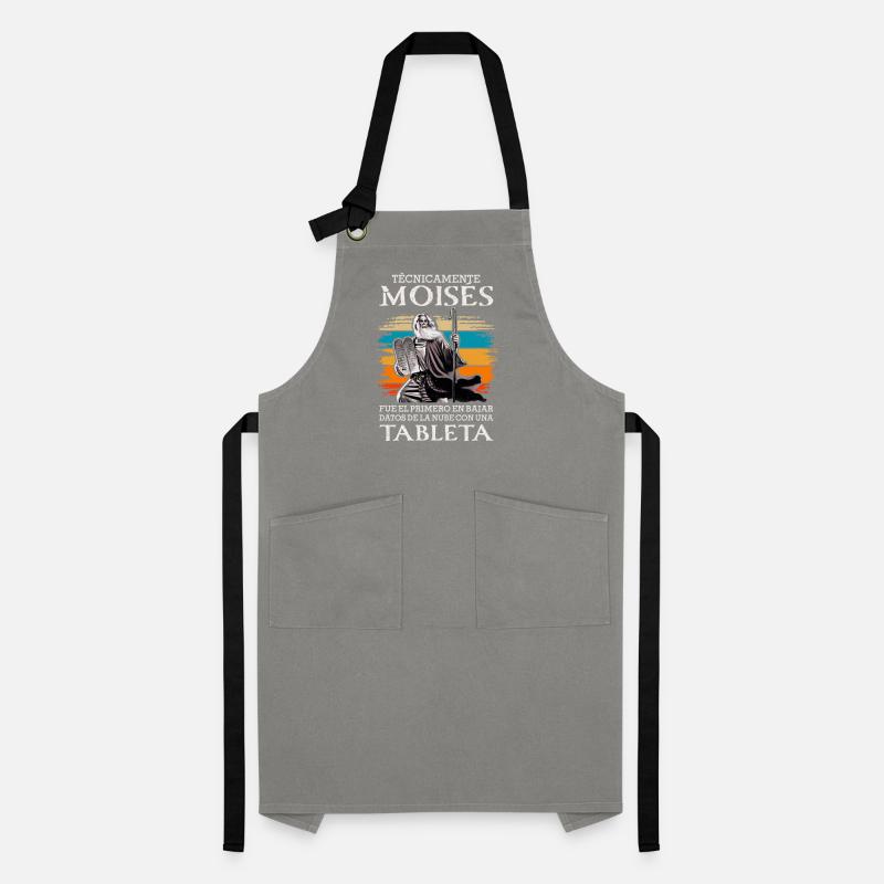 Moises First upload data cloud tablet Artisan Apron