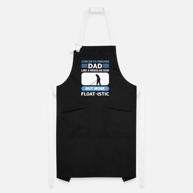 Concrete builder Papa. Cement masonry. Concrete builder Artisan Apron