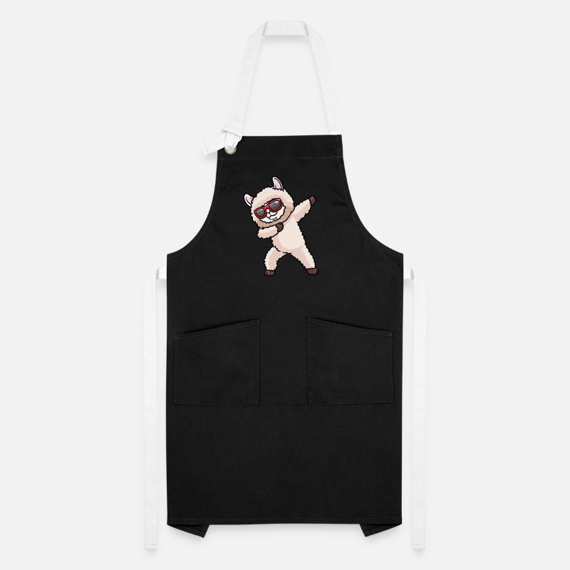 Alpaca Dancing With Sunglasses Dance Dancer Artisan Apron