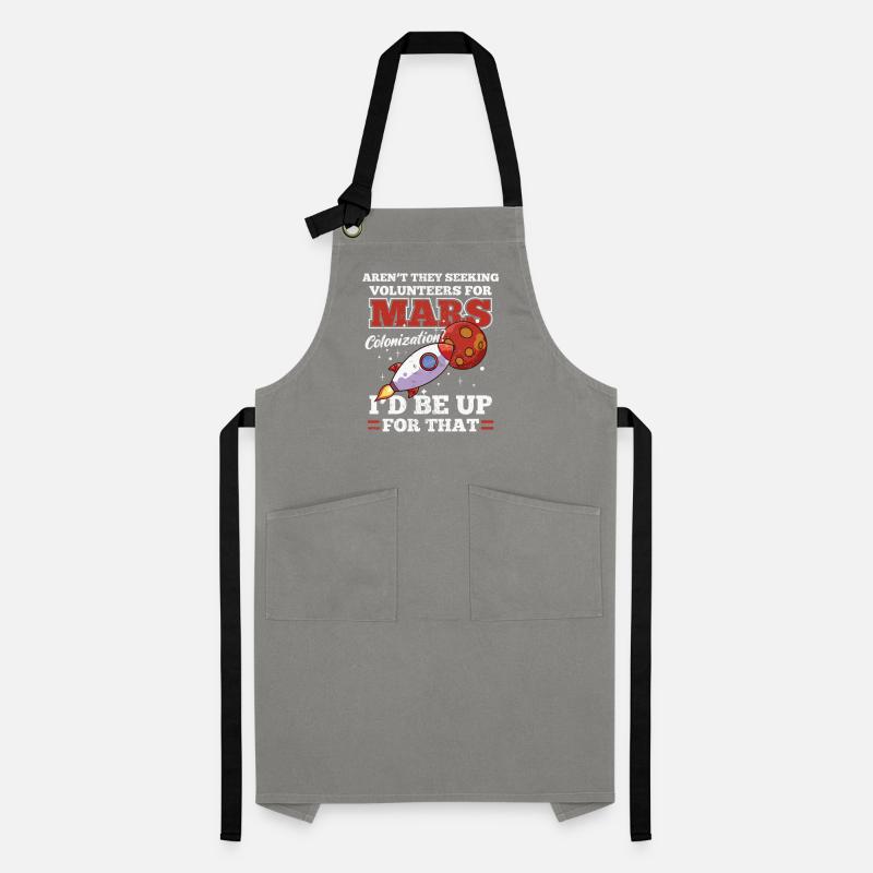 Mars Colonization Astronaut Space Artisan Apron