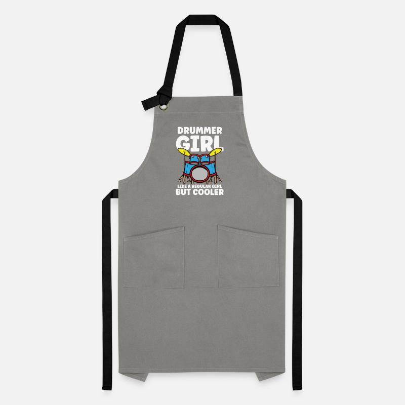 Drummer Drums Music Drum Set Drumming Artisan Apron