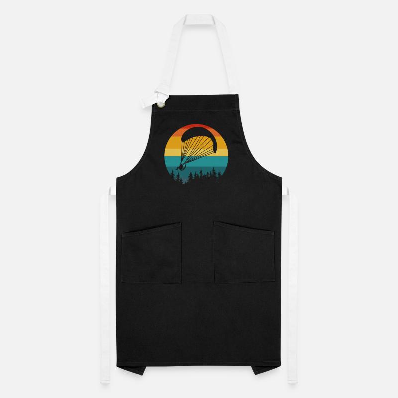 Vintage Paramotor Lover Artisan Apron