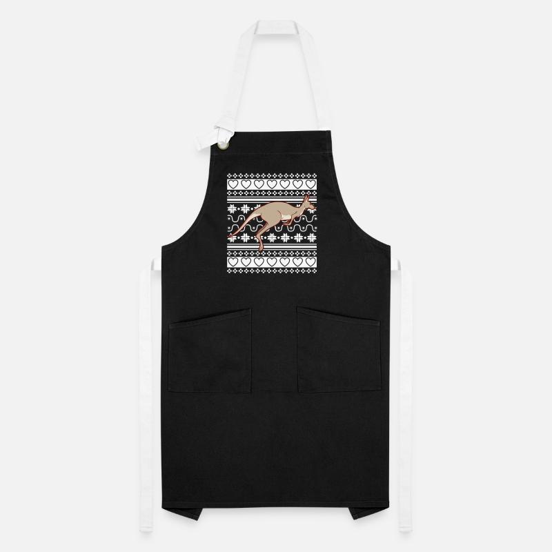 Pull de Noël moche Tshirt Kangourou de Noël Tablier contrasté
