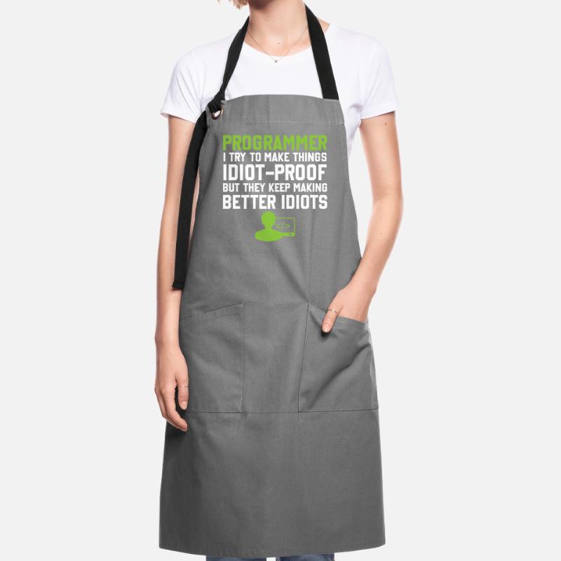 Programming Slogan Software Developer Computer Eng Artisan Apron