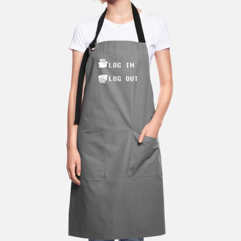 Developer Coder Programmer Log in Coding Artisan Apron