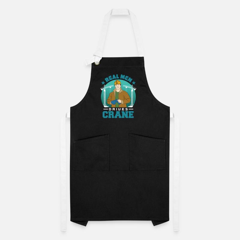 Crane operator crane gift Artisan Apron