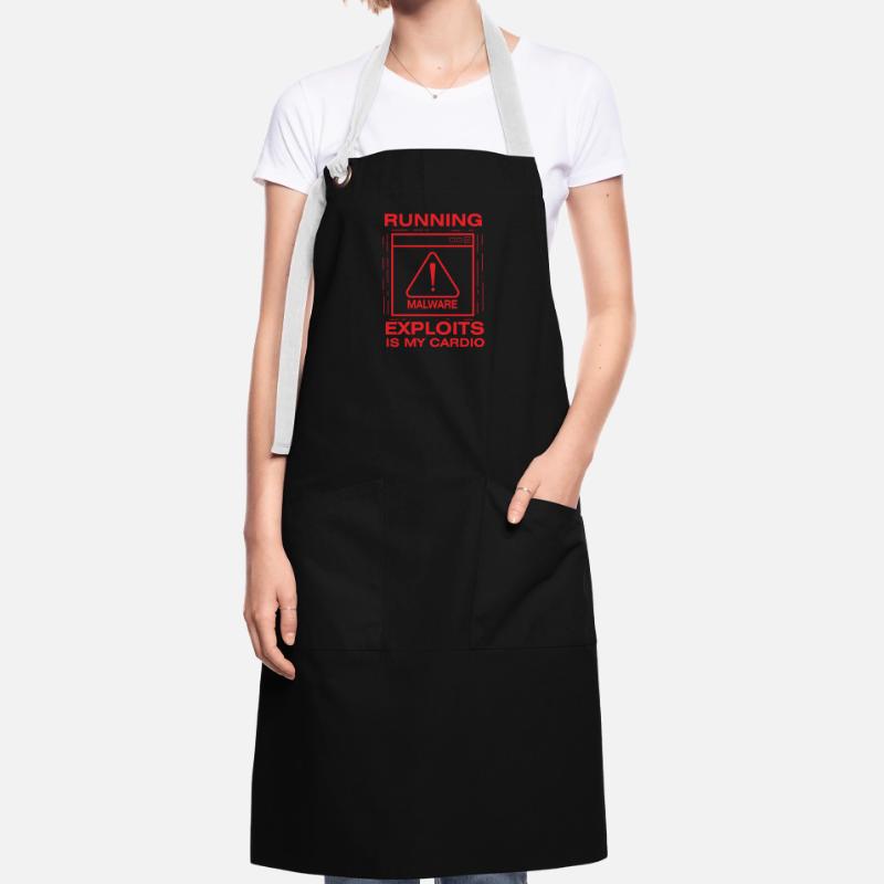 Hacker Programmer Developer Computer Science Artisan Apron